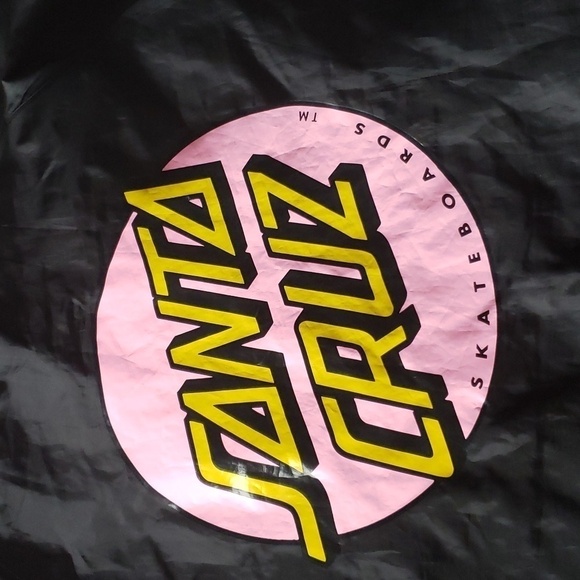 Santa Cruz Skateboarding OTHER DOT HOODED WINBREAKER JACKET size medium - Picture 6 of 9